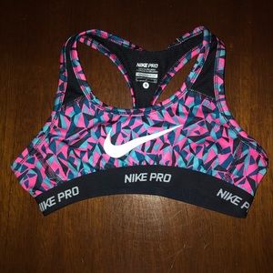 Girls Nike Pro Sports Bra